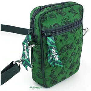 RARE! Vera Bradley Harry Potter RFID Small Convertible Crossbody Bag, Slytherin